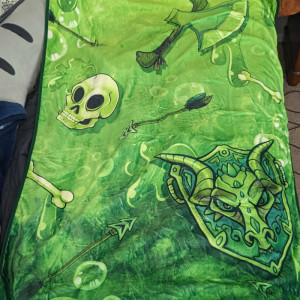 Gelatinous Cube Blanket