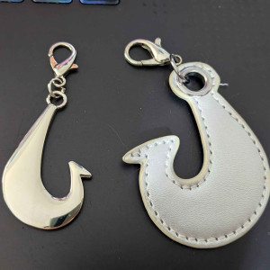 Fish Hook Keychain