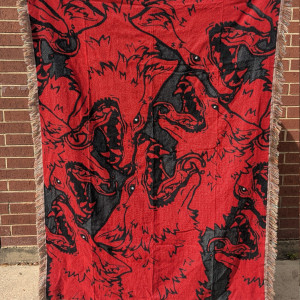 Frenzy Tapestry Blanket