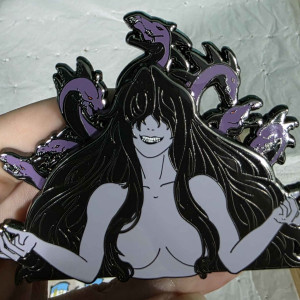 Scylla Enamel Slider Pin